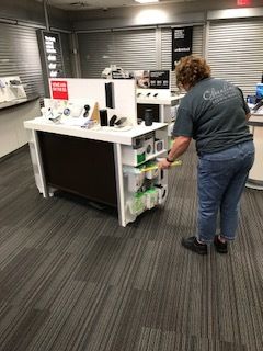 Retail cleaning in Garland, NE by CleanLinc Cleaning Services, Inc